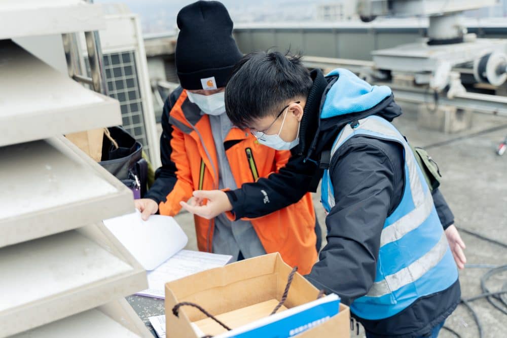 BayBrane® site sampling photo